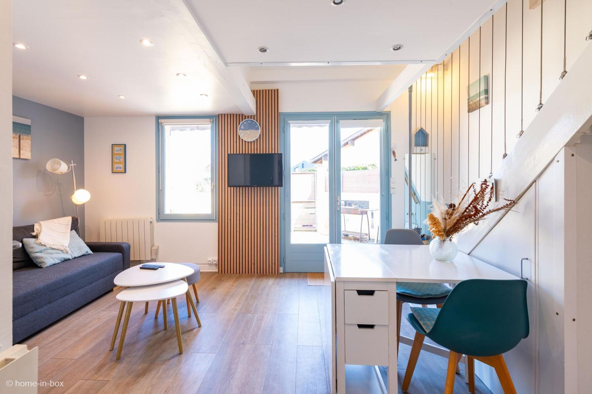 Maison 4 à 5 personnes au pied des plages Biscarrosse Extérieur photo